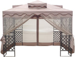 Load image into Gallery viewer, 10&#39; x 10&#39; Palladian Gazebo Bug Screen (all 4 sides)
